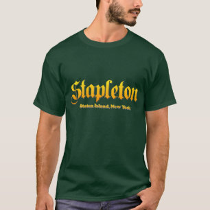 Stapleton State island,New York (Forest Green) T-Shirt