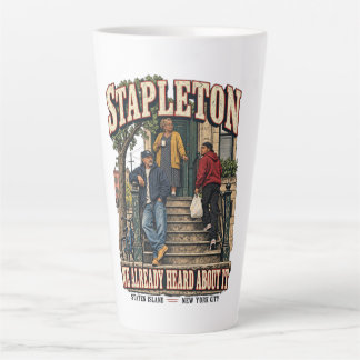 Stapleton Staten Island New York City Latte Mug