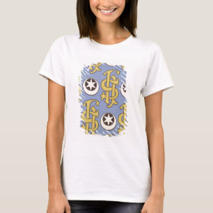 Star and Clef ecclesiastical wallpaper design T-Shirt