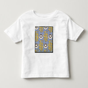 Star and Clef ecclesiastical wallpaper design Toddler T-Shirt