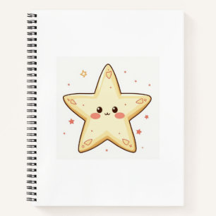  star and moon notebook