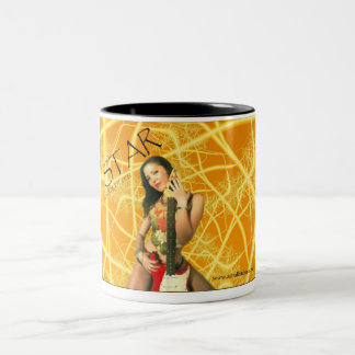 Star and red GTR1 Two-Tone Coffee Mug