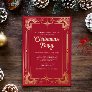 Star Art Deco Christmas Holiday
