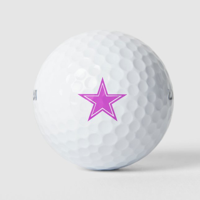 Star Art Golf Balls (Front)