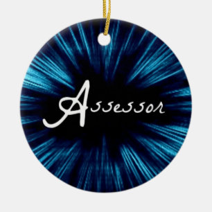 Star Assessor Ceramic Tree Decoration