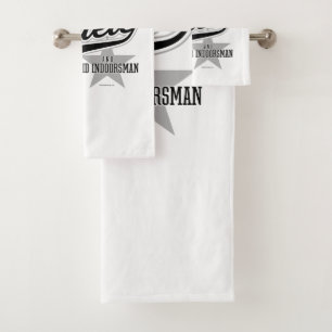 Star Asslete (Avid Indoorsman) Bath Towel Set