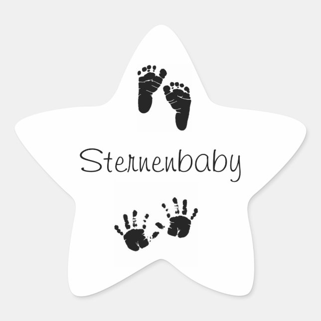 star-baby sticker (Front)
