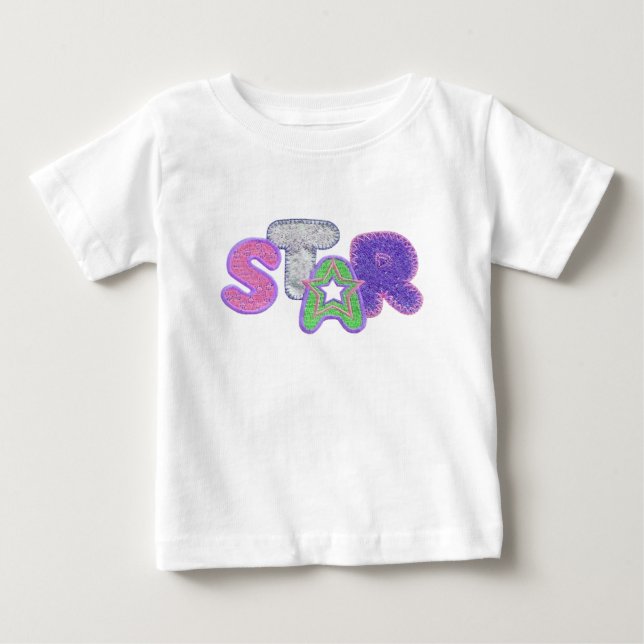 Star Baby Tee Shirt (Front)