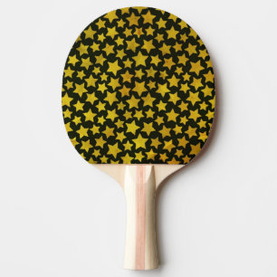 Star background ping pong paddle