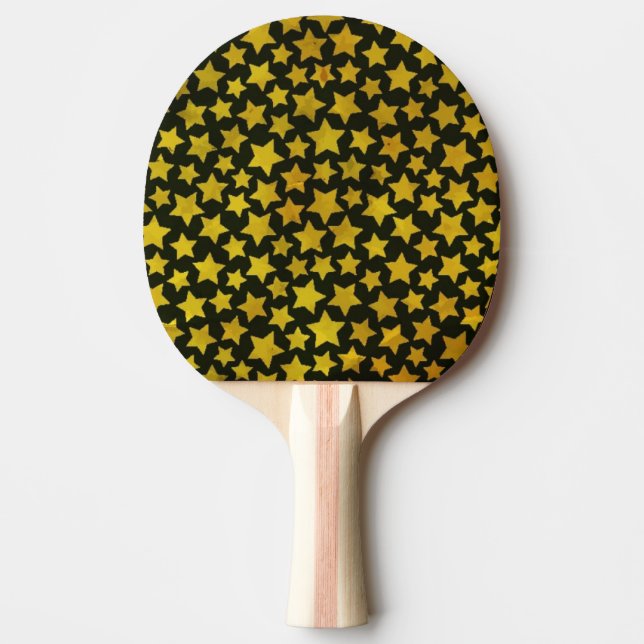 Star background ping pong paddle (Front)