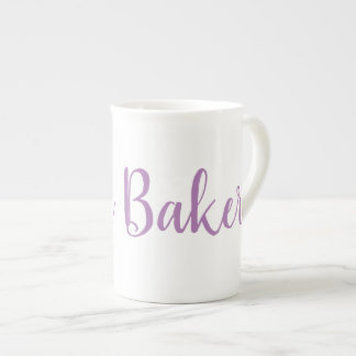 Star Baker bone china mug