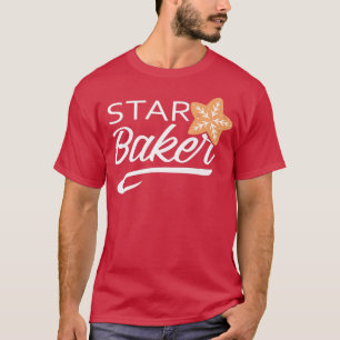 Star Baker Funny Cooking Master Bread Maker Baking T-Shirt