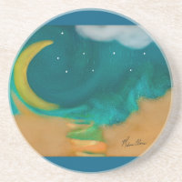 Star Bath (Sandstone) Coaster