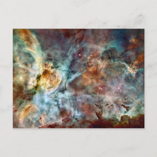 Star birth & death in the Carina Nebula Postcard