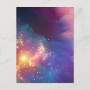 Star birth postcard