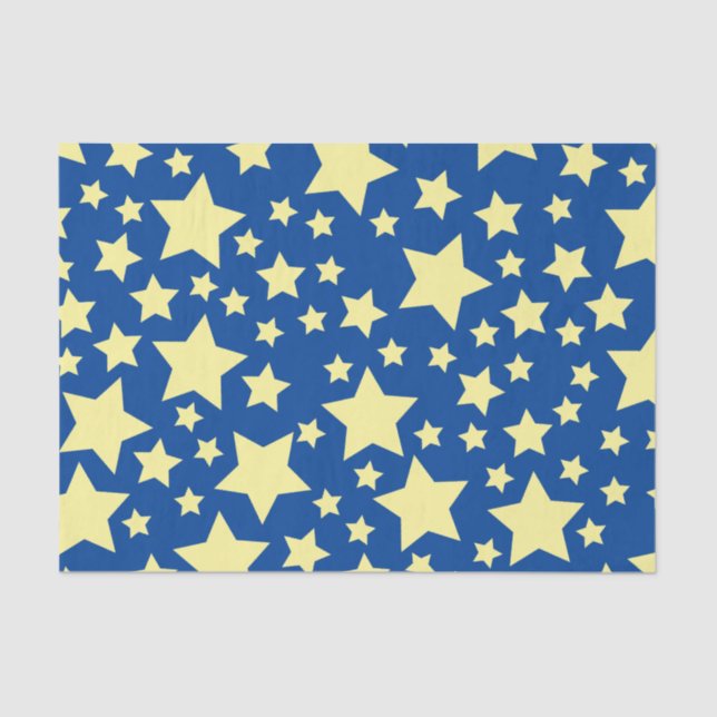 Star Birthday Party Tissue Paper (Front)