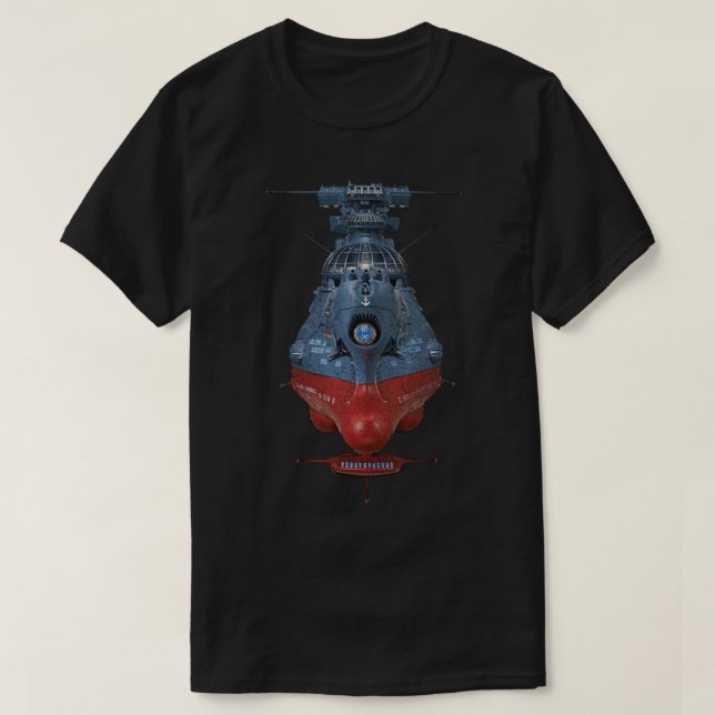 Star Blazers - Ginga - Battleship - Yamato - Distr T-Shirt (Design Front)