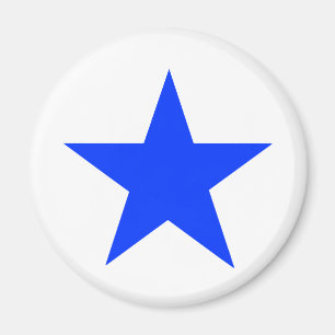 Star Blue The MUSEUM Zazzle Gifts Magnet