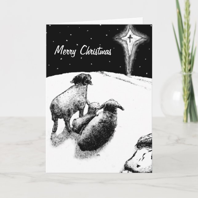 Star Bright Holiday Card (Front)