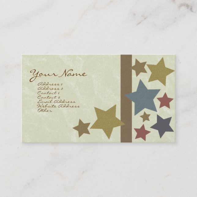 Star Business Card (Front)