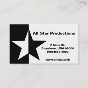"Star" Business Cards