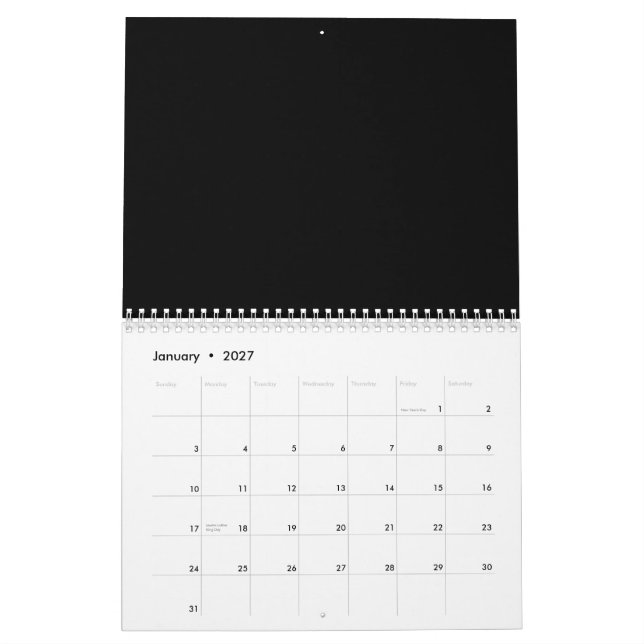 Star Calendar 2013 (Jan 2027)