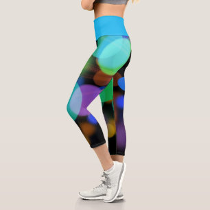 Star capri leggings