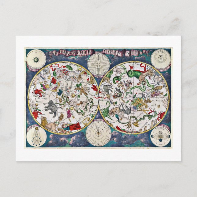 Star chart postcard (Front)