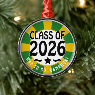 Star Class of 2026 Graduation Metal Tree Decoration