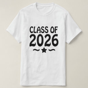 Star Class of 2026 Graduation T-Shirt