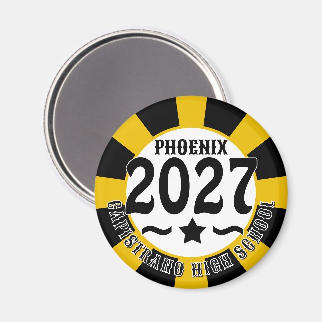 Star Class of 2027 Graduation Magnet (Front/Back)