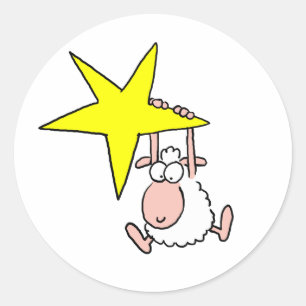 star classic round sticker