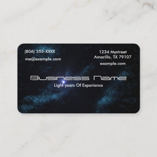 Star Cluster Business Card