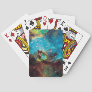 Star Cluster NGC 2074 Tarantula Nebula Space Photo Playing Cards