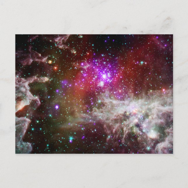Star Cluster NGC 281 Pacman Nebula Postcard (Front)
