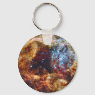 Star Cluster R136 Bursts Out Tarantula Nebula Key Ring