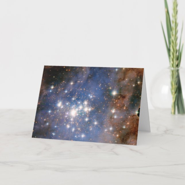 Star Cluster Trumpler 14. Card (Front)