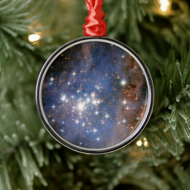 Star Cluster Trumpler 14. Metal Tree Decoration (Tree)