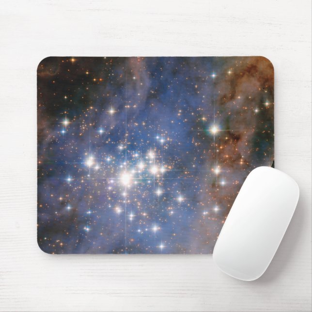 Star Cluster Trumpler 14. Mouse Mat (With Mouse)