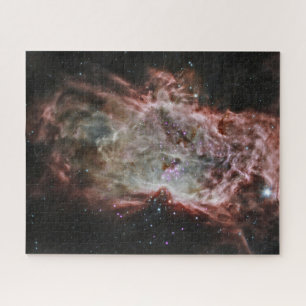 Star Clusters In The Center Of The Flame Nebula. Jigsaw Puzzle