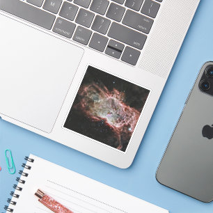 Star Clusters In The Centre Of The Flame Nebula.