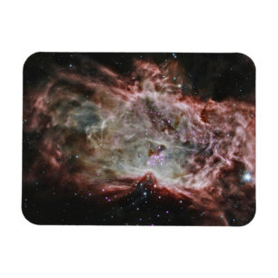 Star Clusters In The Centre Of The Flame Nebula. Magnet