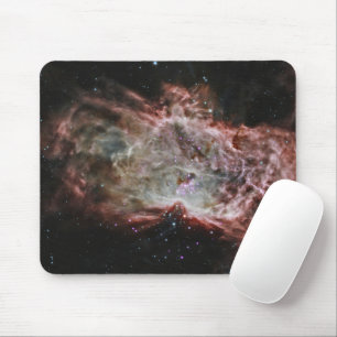Star Clusters In The Centre Of The Flame Nebula. Mouse Mat