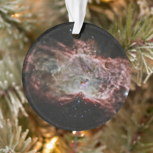 Star Clusters In The Centre Of The Flame Nebula. Ornament