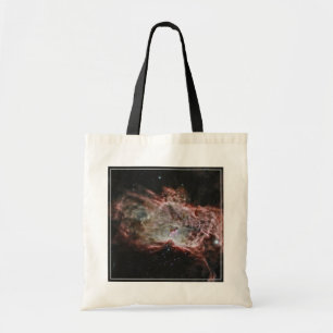 Star Clusters In The Centre Of The Flame Nebula. Tote Bag