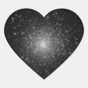 Star Clusters - Starry Sky Heart Sticker