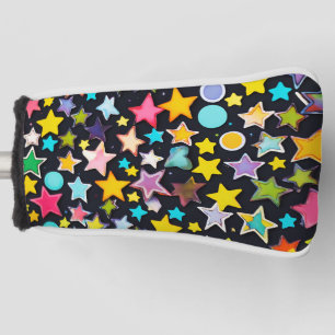 Star Colour Golf Head Cover – Cosmic Style