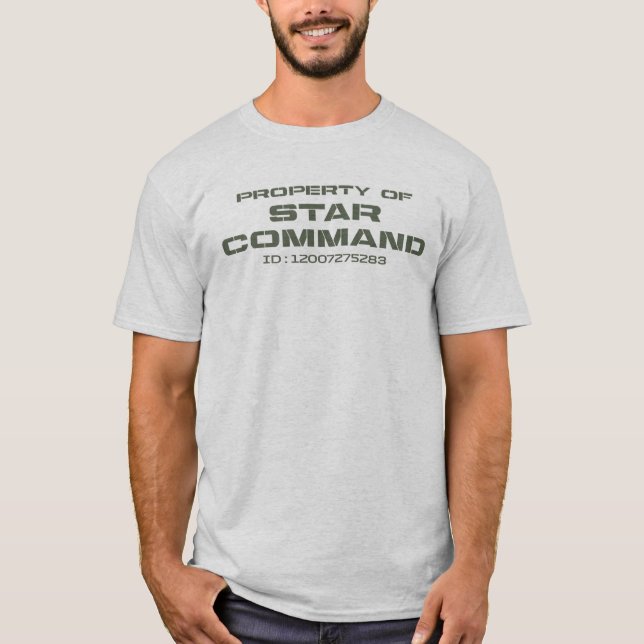 Star Command Property T-Shirt (Front)