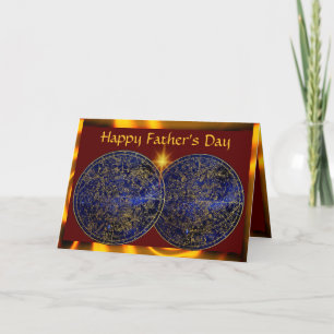 Star Constellation Father's Day Card