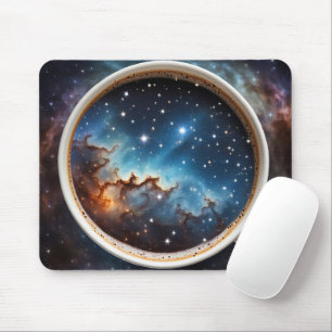 Star Constellation In a Cup of Coffee Mouse Mat